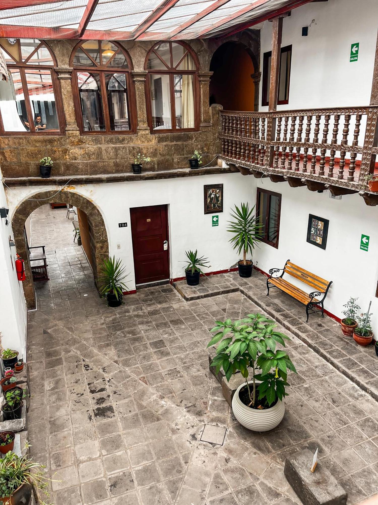 Hotel Cusco Plaza Saphi Eksteriør bilde
