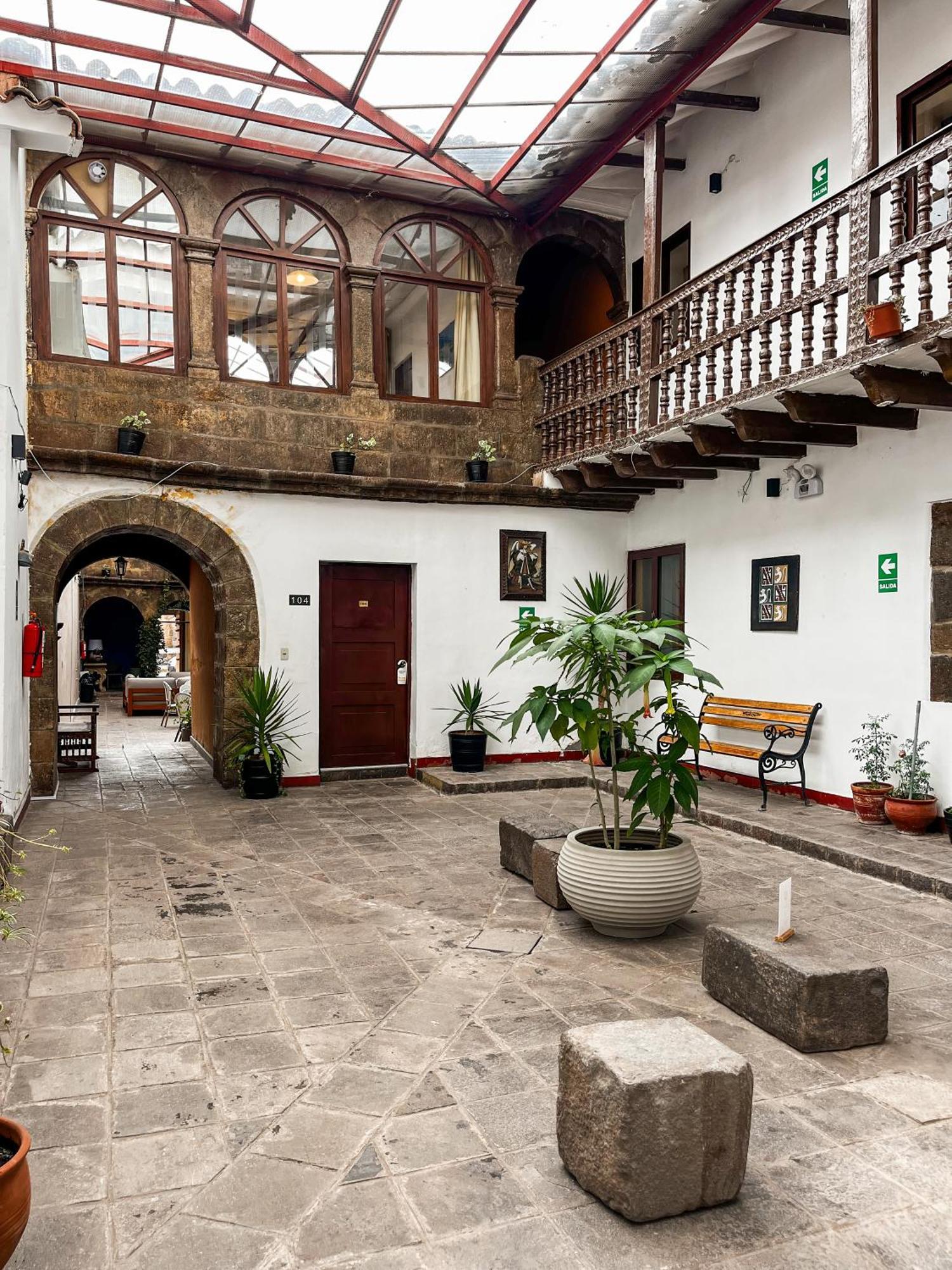 Hotel Cusco Plaza Saphi Eksteriør bilde
