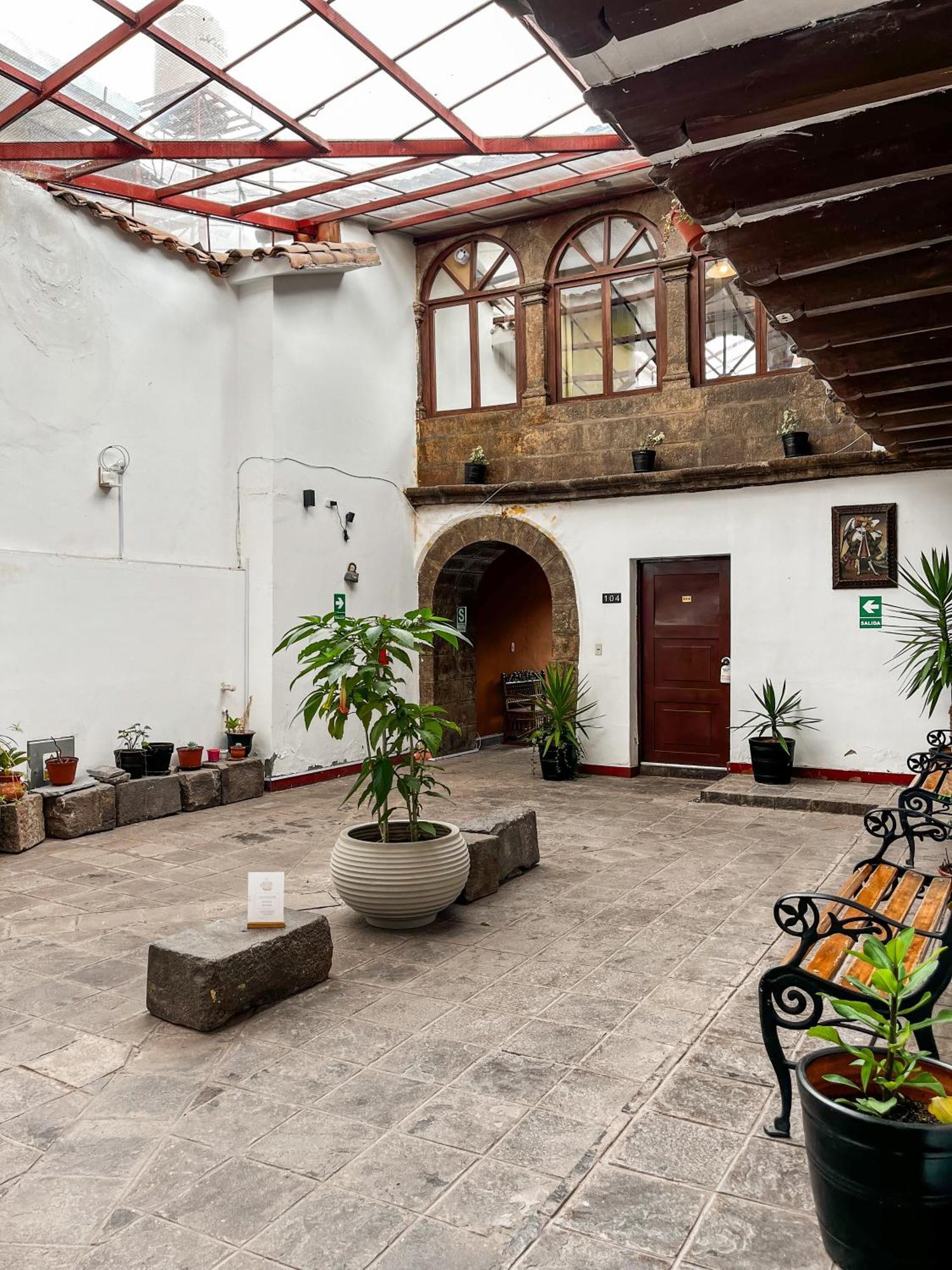 Hotel Cusco Plaza Saphi Eksteriør bilde